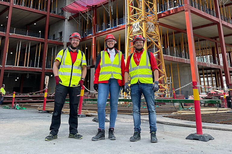 Photo: Hilti: Johan Engdahl, Daniel Bill and Gintare Vybernaityte