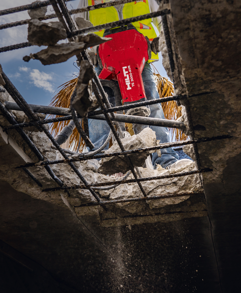 Photo: Hilti: Story Teaser TE3000