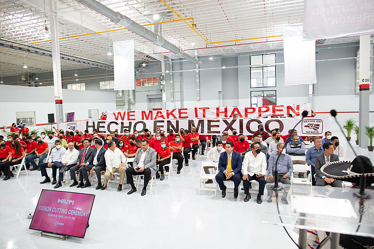 Photo: Hilti: Opening ceremony in Matamoros
