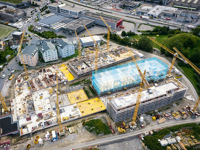 Photo: Hilti: View from above on a construction site