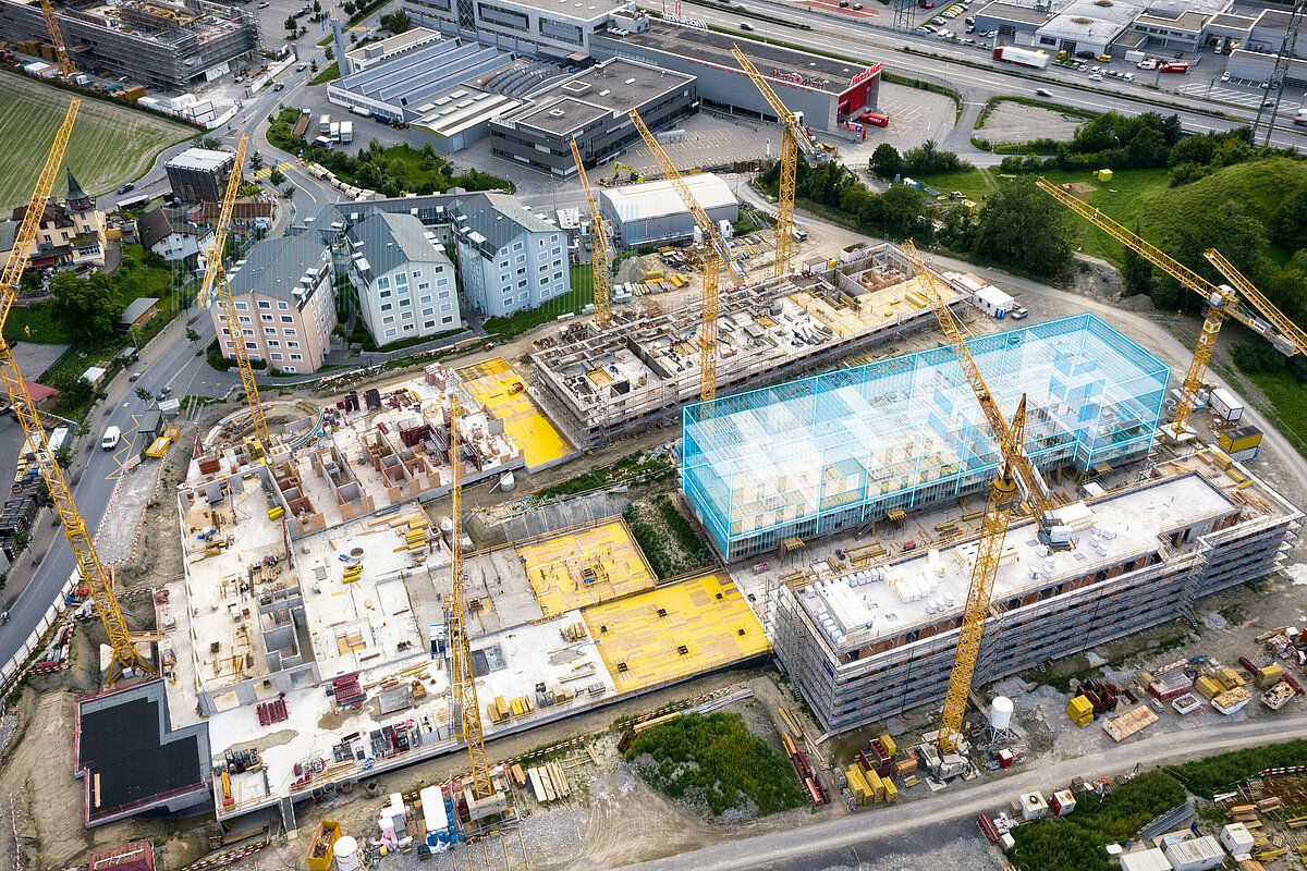 Photo: Hilti: View from above on a construction site