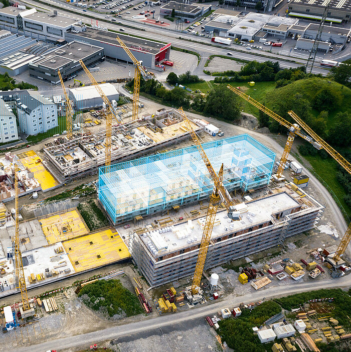 Photo: Hilti: View from above on a construction site
