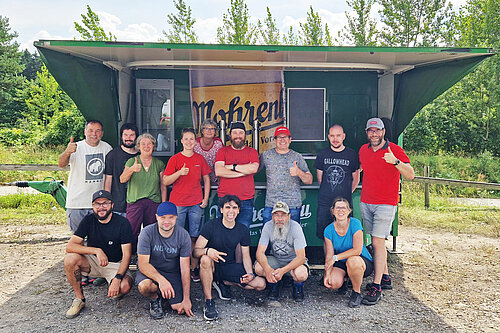 Photo: Hilti: Volunteers at the Soundcheck Open Air