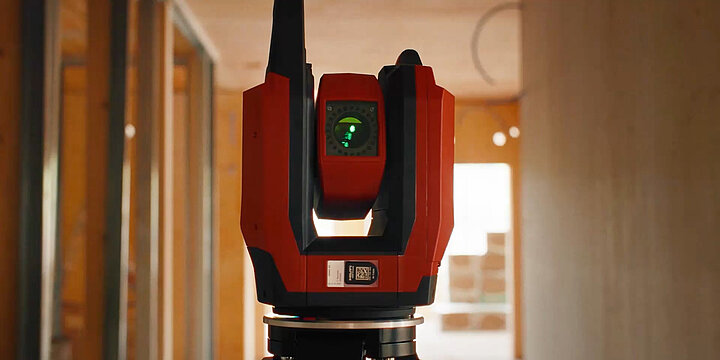 Hilti precision tools in action