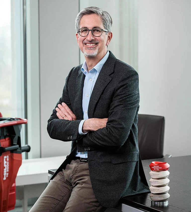 Hilti Group CEO Jahangir Doongaji